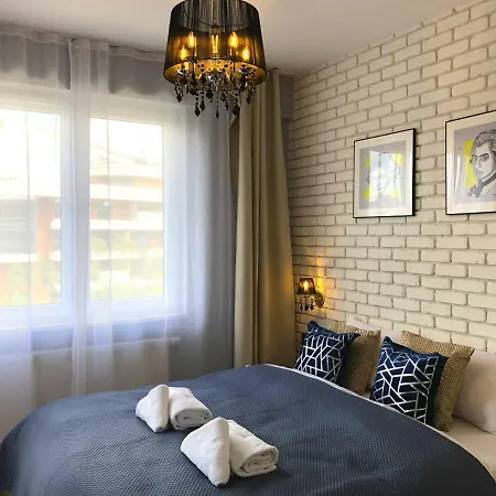 شقة Glamour With Big, Private Terrace كراكوفيا
